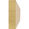 Ekena Millwork 2in. W x 8in. H x 32in. L Asheboro Woodgrain TimberThane Rafter Tail, Primed Tan RFTUR02X08X32ASHRCPR - alternate 5